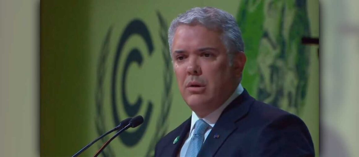 Duque en COP26: 30% de Colombia será área protegida