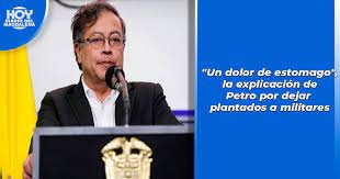 ¿Por qué le duele el estómago a Petro?