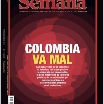 Colombia va mal, muy mal