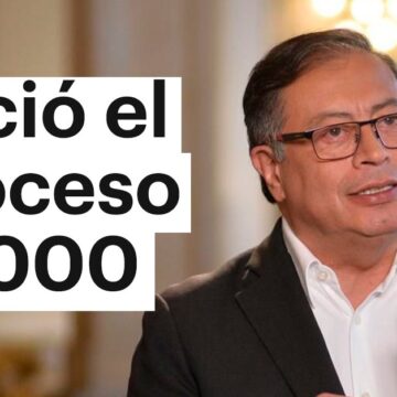 Petro ad portas del proceso 15.000