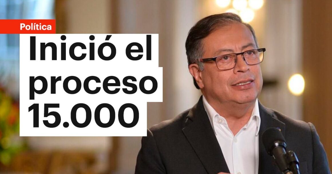 Petro ad portas del proceso 15.000