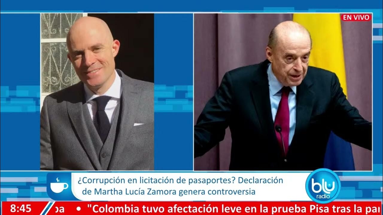 El escándalo de los pasaportes y despido de Martha Lucía Zamora