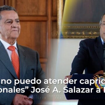 Petro descontrolado por escándalo de pasaportes