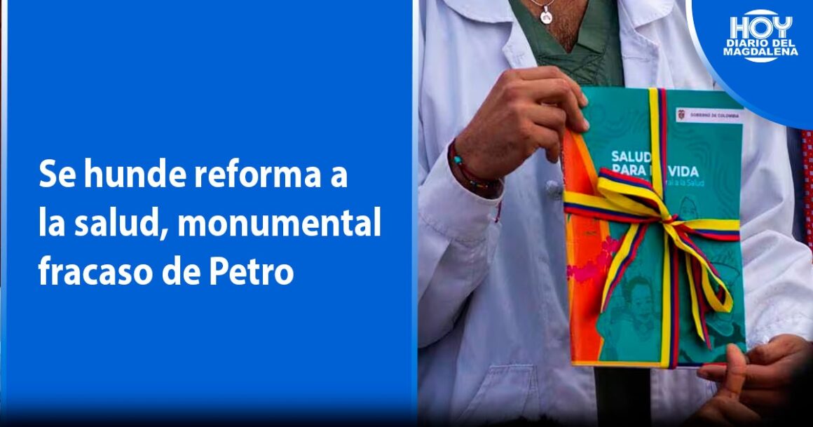 Golpe mortal a Petro: ¡Se hundió reforma a la salud!