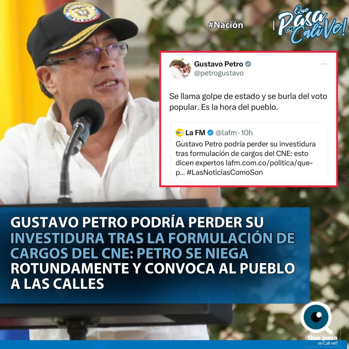 Petro, desesperado por investigación a su campaña