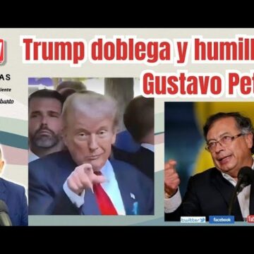 La vergonzosa reculada de Petro ante Trump
