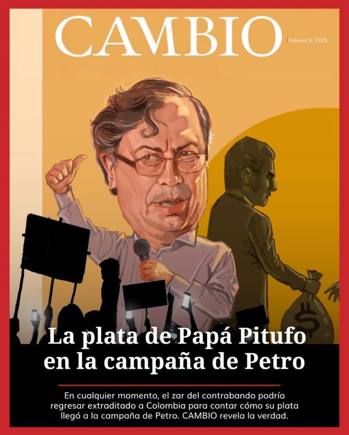 Papá Pitufo, mayor contrabandista de Colombia, financió campaña Petro