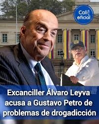 Petro es un drogadicto: Leyva Durán