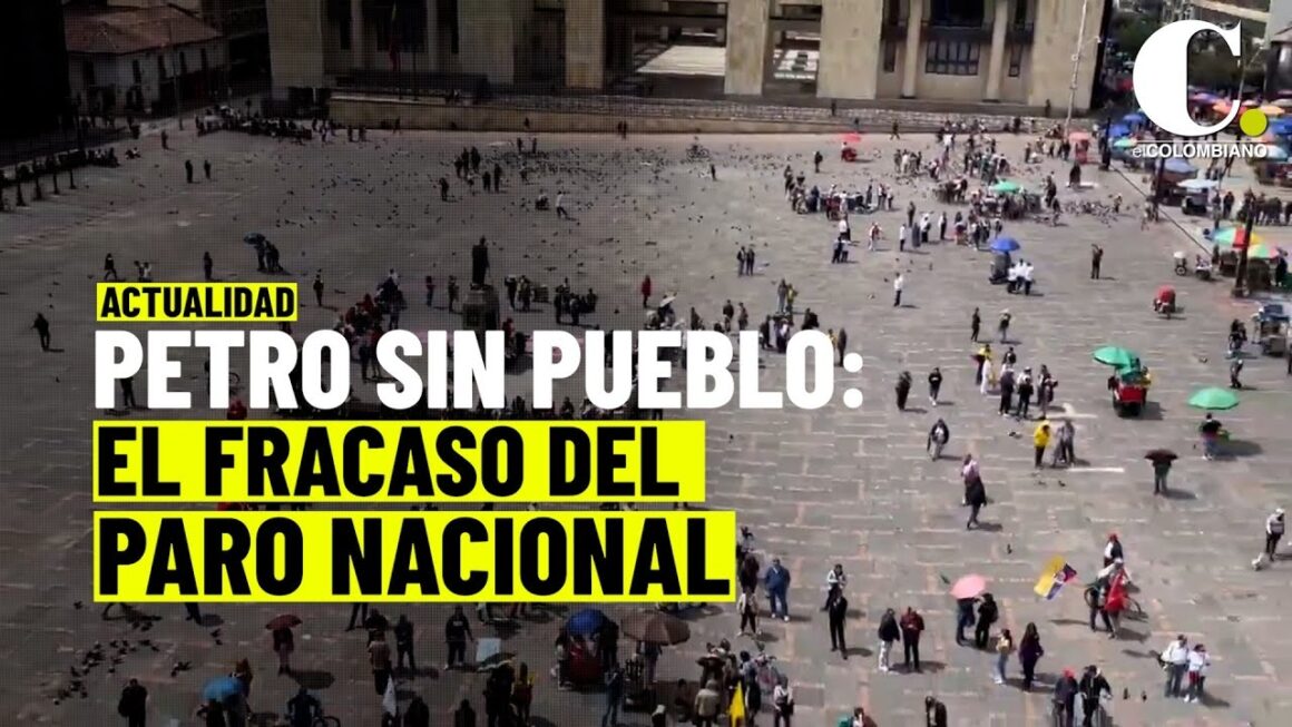 Fracasó el paro nacional