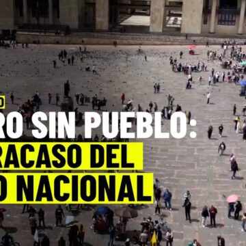 Fracasó el paro nacional