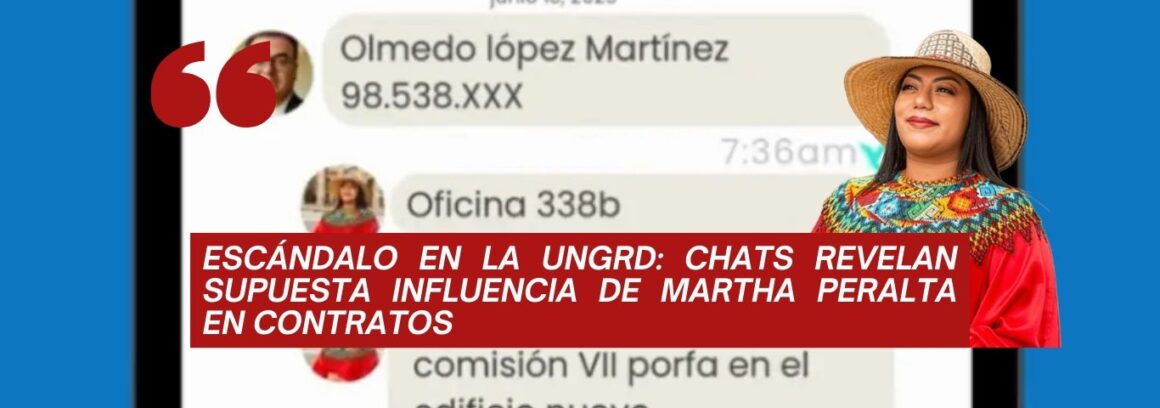 Martha Peralta y otros escándalos del petrismo