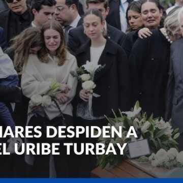 Sepelio de Miguel Uribe conmovió a Colombia