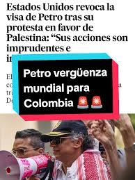 Petro en EEUU: vergüenza mundial