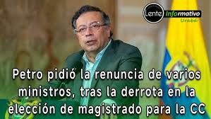 Escándalos y derrotas del gobierno Petro esta semana