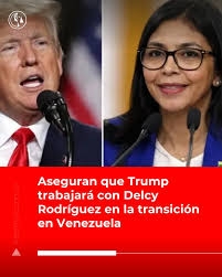 ¿Trump negocia transición con cúpula chavista?