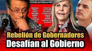 Rebelión de gobernadores contra Petro